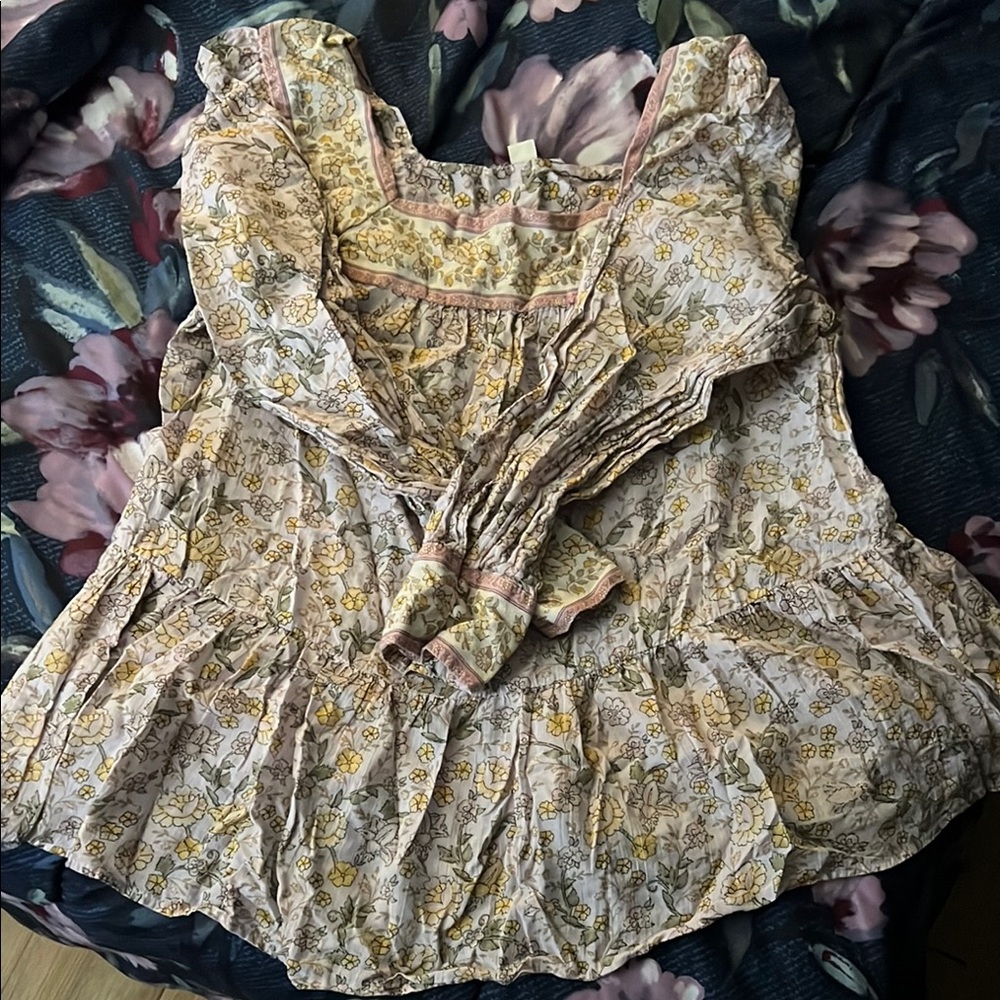 Floral Print Women's Top